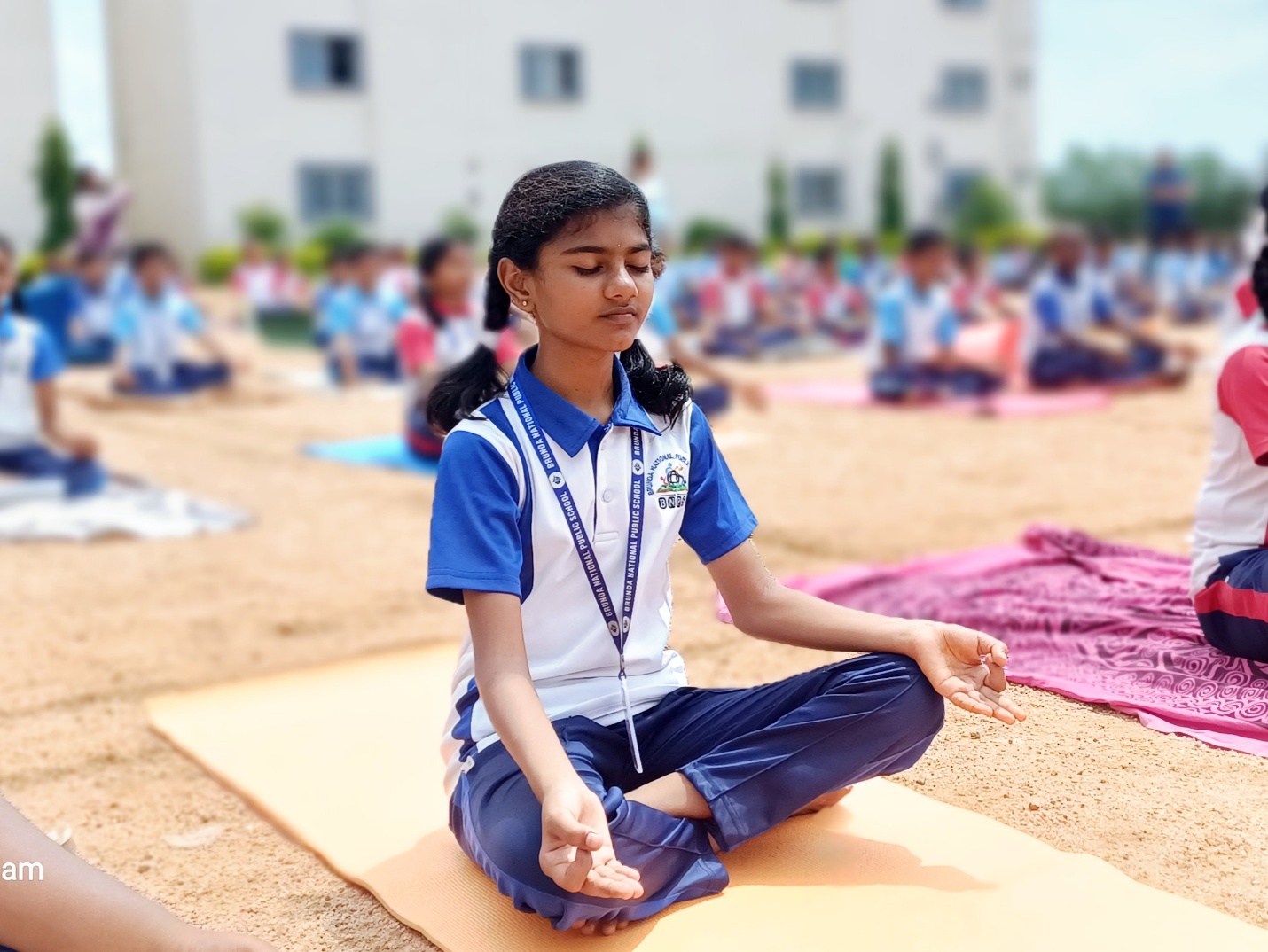 Mindfulness and meditation session at BNPS